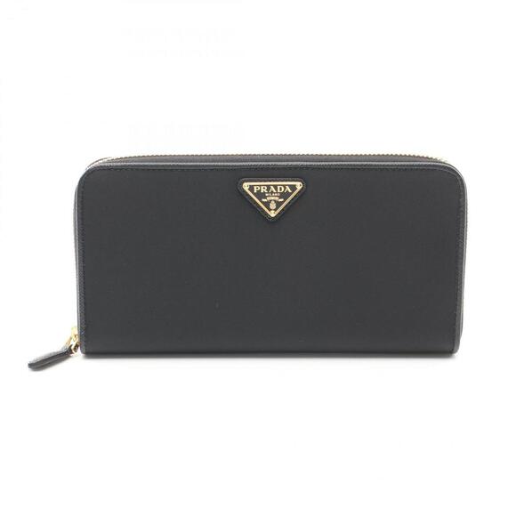 PRADA Black Leather Saffiano Wallet - Picture 1 of 6